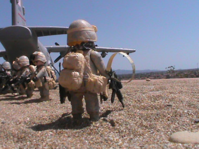 PLAYMOBIL CUSTOM US 1St 101 Airborne Division  Vietnam 1965 352377779424