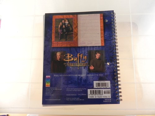 Lot 3 Different Buffy The Vampire Slayer Student Planners - 1999-2000-2001-2002 - Picture 4 of 6