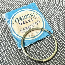 ORIGINAL NEW OLD STOCK SS BEZEL VINTAGE SEIKO 6106-7639 6119-7480 / 83368769
