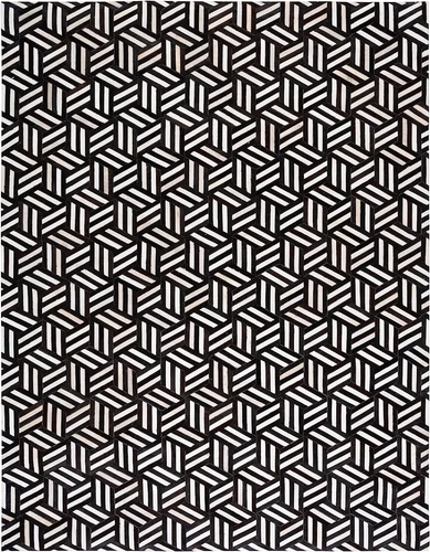 ACCENT Leather Natural hair on Rug Handmade Carpet For Home ,LIVING ROOM RUGS - Picture 1 of 4