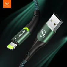 McDodo LED Fast Charger Data Cable for iPhone 14/13/12/11/XS Pro Max XR 7 8 6 SE