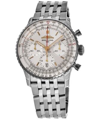New Breitling Navitimer B01 Chronograph 41 Automatic Men's Watch AB0139211G1A1