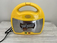 NEW Nostalgia Electrics Stainless Steal 2-in-1 Electric Soft Pretzel Factory