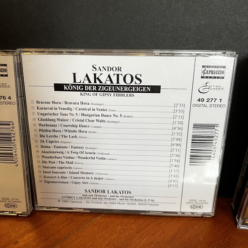 Lot: 8 Sandor Lakatos CD Violin In Gypsy Ensemble King Fiddlers Around the World - Picture 8 of 20