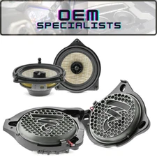 Mercedes Focal speaker Upgrade Front coax and subs C Class C205 coupe