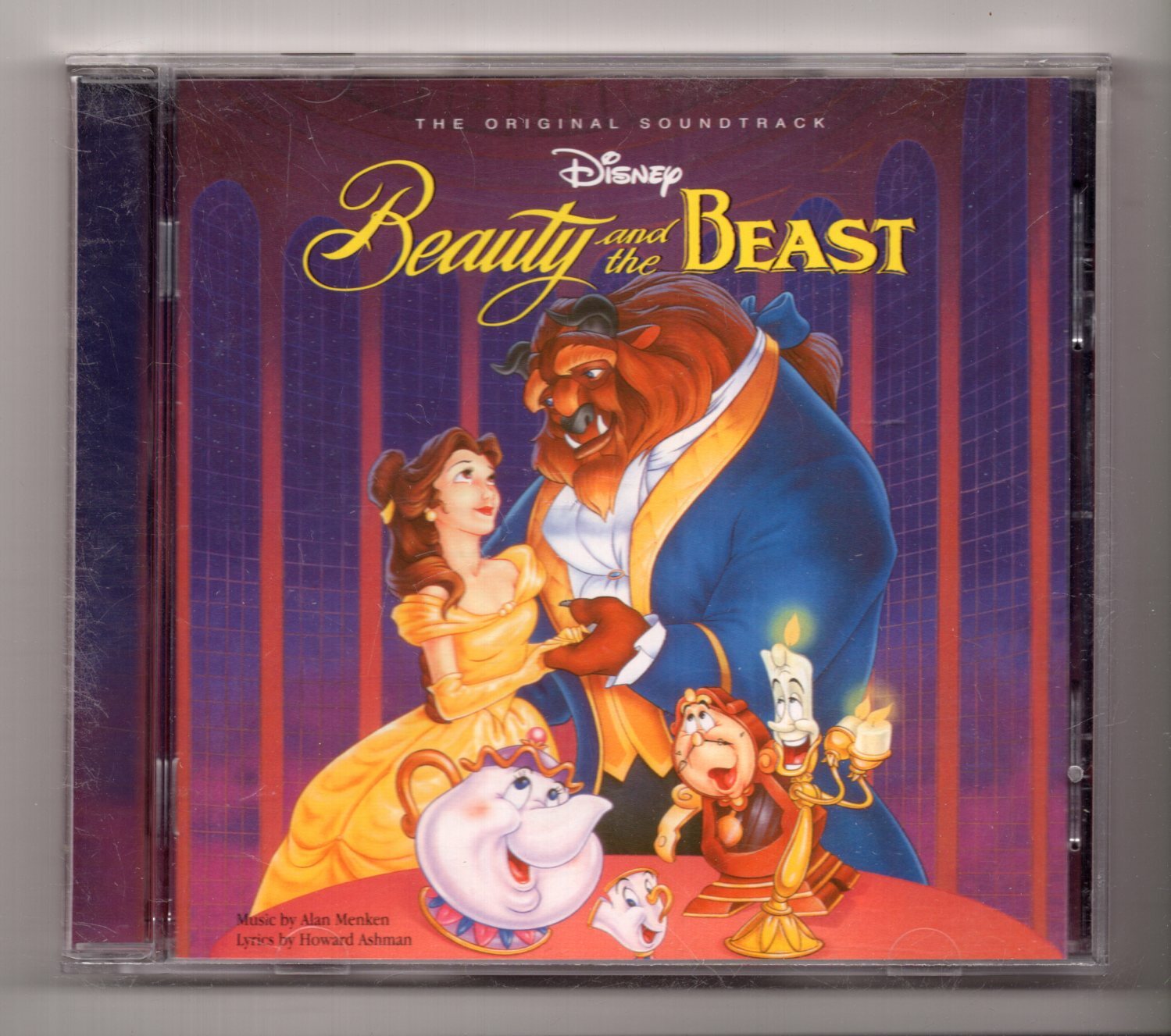 (KJ988) Disney: Beauty & The Beast, Soundtrack - 1996 CD