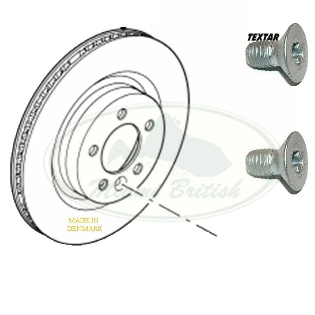 Textar Front Car & Truck Brake Disc Rotors