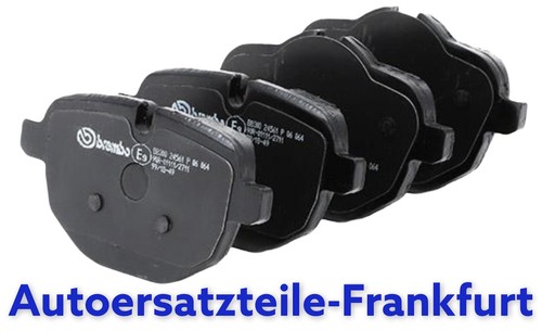 Brembo Bremsbeläge HINTEN BMW 5er F10 F11 G30 G31 + X3 F25 G01 X4 F26 G02 Z4 E82 - Bild 3 von 6
