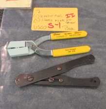 2 Clauss No Nik Fiber Optic Stripper NN .018 K. Miller Wire Cutter Tool NN-.018