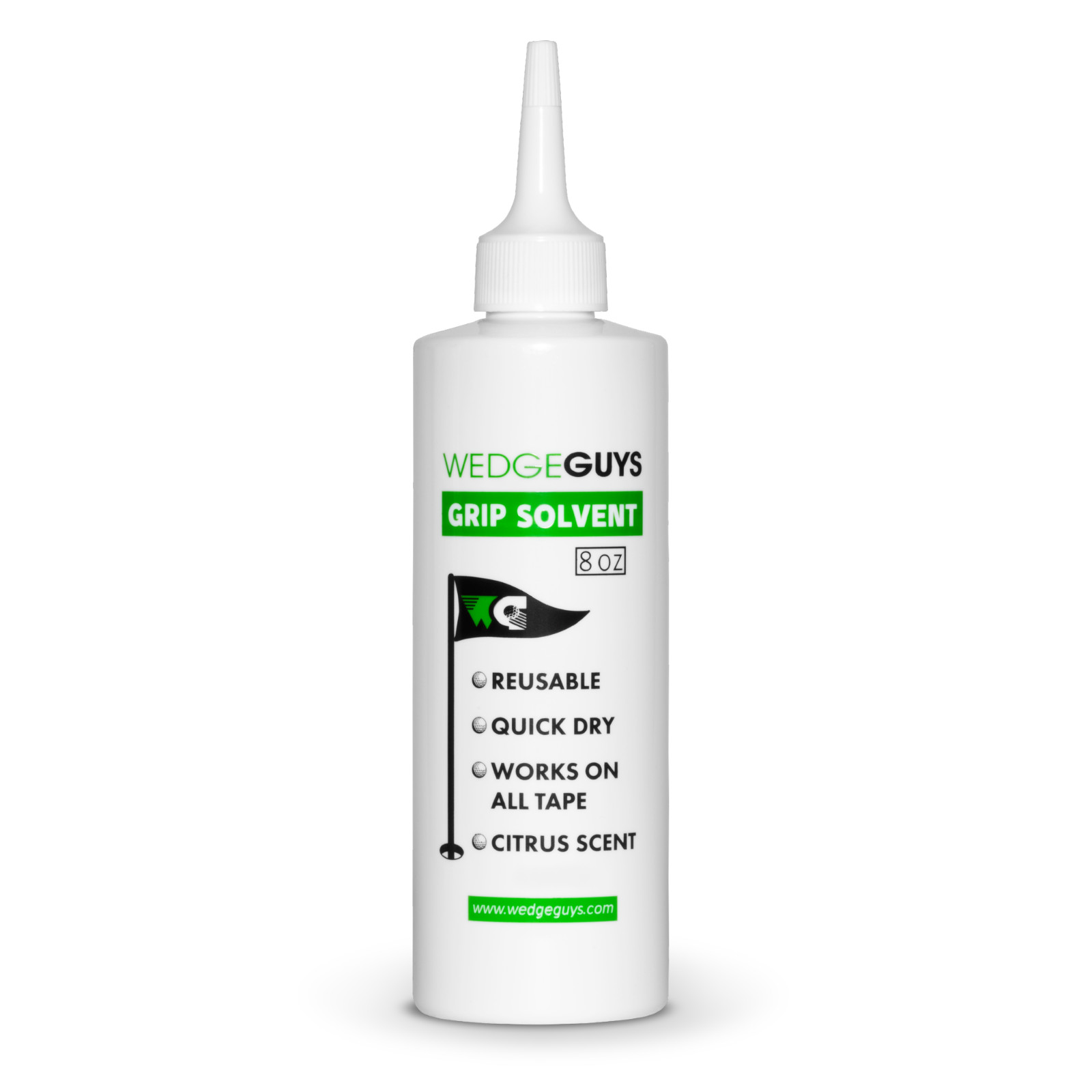NEW 8 oz Golf Grip Solvent for Regripping Golf Clubs Tape Activator MADE IN USA!