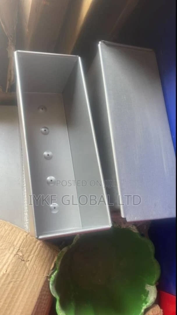 Loaf Tin w Cover Bread Toast Mold 750g Dough