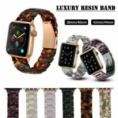 Waterproof Resin Strap Watch Band For Apple Watch Series 8 41mm 45mm S8 8GEN