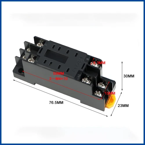 Socket Relay Base For PYF08A PTF08A PF085A 6 Pin 8 Pin 11 Pin 14 Pin -All Size - Picture 8 of 23