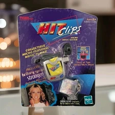 Hit Clips Britney Spears Stronger Micro Personal Music Player SILVER Tiger Brand