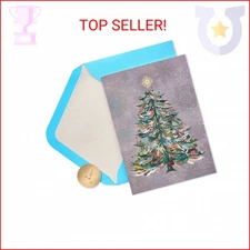 Papyrus Christmas Cards Boxed with Envelopes, Joyful Holiday, Festive Christmas 