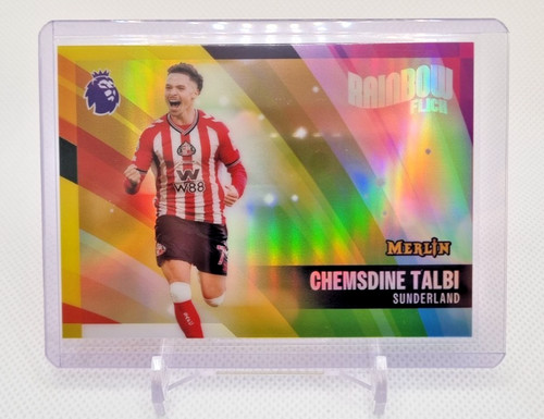 Chemsdine Talbi | 2025-26 Topps Merlin Premier League | Rainbow Flick Insert