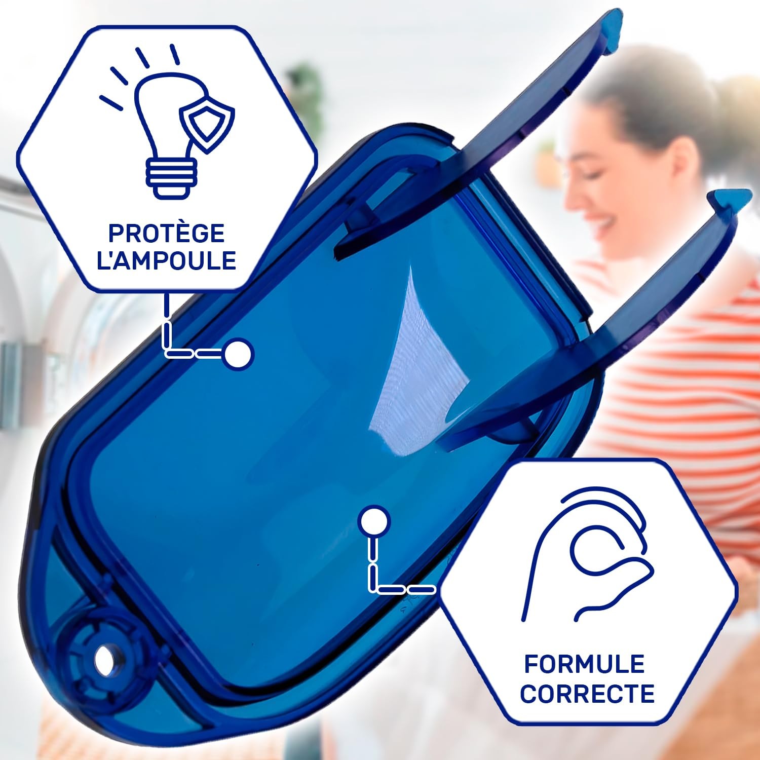Couvercle ampoule sèche linge 00613751 cache lampe de rechange compatible 613751 - 4