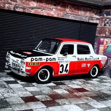One-off custom 1/18 NOREV Simca 1000 Rally 2 Monte Carlo #QY1IHC