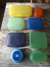 Tupperware Paket 8tlg Maxi twin Sandwichbox Brotdose Snackbox Lunchbox