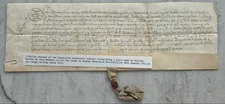Original Handwritten 1512 Vellum Land Grant From Reign Of King Henry VIII