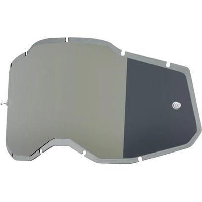 100% Ersatzglas Racecraft Gen. 2 / Accuri Gen. 2 / Strata Gen. 2 + Silber verspi