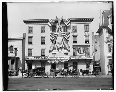 Photo:G.A.R. encampment, Oct. 1902, Hdq. Citizens Committee