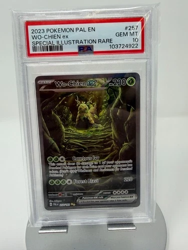 Pokemon Wo-Chien ex #257 Pokemon Paldea Evolved PSA 10