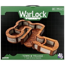 Warlock Tiles: Expansion Pack - 1 in. Town  Village Angles  Curves  WizKids
