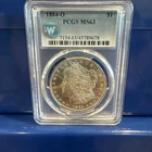1884-O PCGS MS63 MORGAN DOLLAR - SITE WHITE