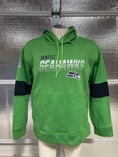 Seattle Seahawks Hoodie - Mens Small - Pullover Sweatshirt - NFL 100 Years