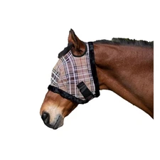 KENSINGTON Fleece Trim Small Deluxe Black Fly Mask (KFM223-S-121)