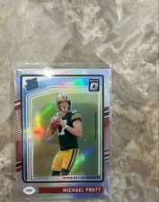 2024 Panini Donruss Optic - Rated Rookie Michael Pratt #280 Holo Prizm (RC)