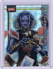 2026 Topps Chrome Marvel Comic Grandmaster #120 Marvel Logofractor / 61