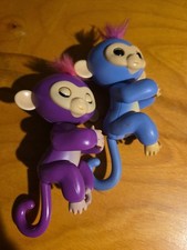 Wowwee Fingerlings Monkeys  Lot Of 2  Sounds And Movements Work