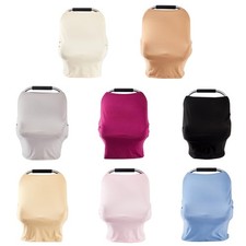 Multi Use Baby Carseat Canopy Multifunctional Nursing Cover Soft and Stretchy