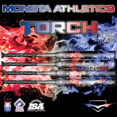 Monsta Senior SSUSA Torch 4500 Softball Bat 2 PC NIW 27 End Load Endload 2026 EL