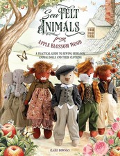 Sew Felt Animals From Apple Blossom Wood - 9781446314258