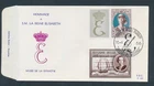 D493536 Belgium FDC Queen Elisabeth Dynasty Museum Mozart 1966 P. 183