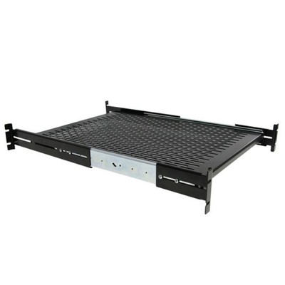 StarTech UNISLDSHF19 StarTech 19in Vented Adjustable Depth Sliding Cabinet