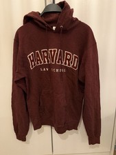 Champion Harvard Law School Hoodie - Maroon - Size S