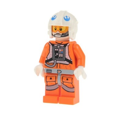 1x Lego Minifigur SW Snowspeeder Pilot Headset Helm 75056 973pb1316 sw0597