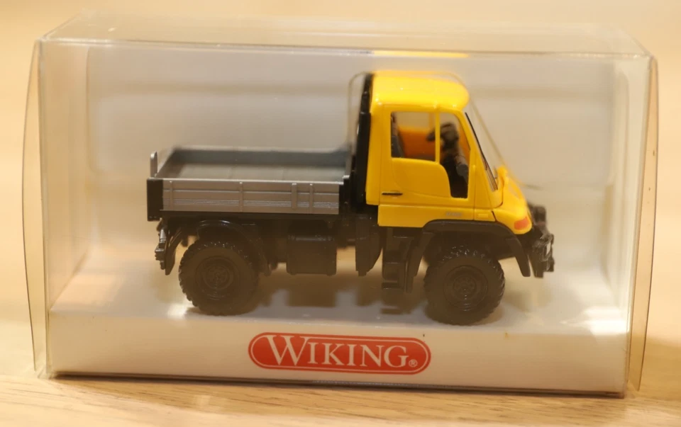 Wiking 3720133 LKW Unimog, U400, gelb, OVP, H0, 1:87