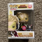 Funko Pop! My Hero Academia - Hawks (Flocked) - Chalice Collectibles Exclusive!