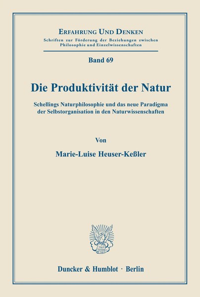 Marie-Luise Heuser-KeßLer | Die ProduktivitäT Der Natur. | Taschenbuch | Deutsch-image