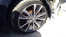 Used Wheel fits: 2017 Toyota Corolla Sedan 17x7 alloy 10 spoke split spoke black