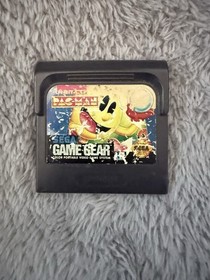 Sega Game Gear Console Blue w/ Case + 5 Games (Pac-Man, Columns, LK) &ndash; Untested