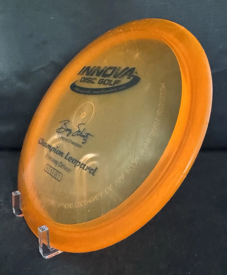 Innova Champion Leopardo Naranja/Negro Barry Schultz 2x Sello Tintado 174g Foto 2 de 4