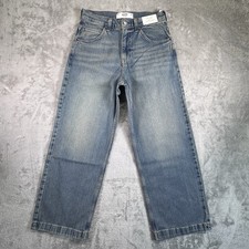 Hollister Supper Baggy Light MediumBlue Denim Jeans Women  s size 30 W 30 L