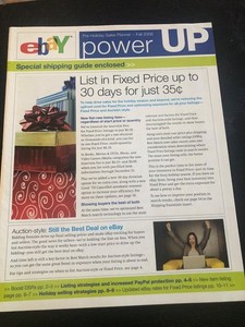 eBay Power Seller POWER UP Newsletter Fall 2008