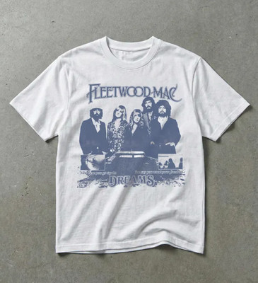 Fleetwood Mac Dreams Graphic T-Shirt | Vintage Band Art Tee | 70s Rock Inspired